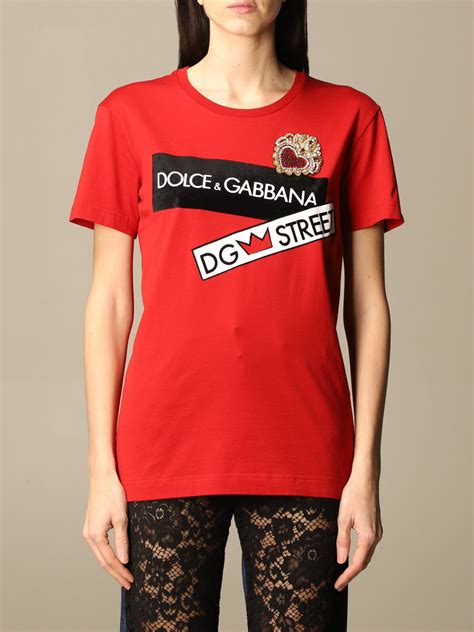 dolce gabbana t shirt 2016|Dolce & Gabbana shirt women's.